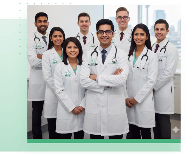 Why choose Now Medical Clinic - experienced doctors and extended hours in Calgary