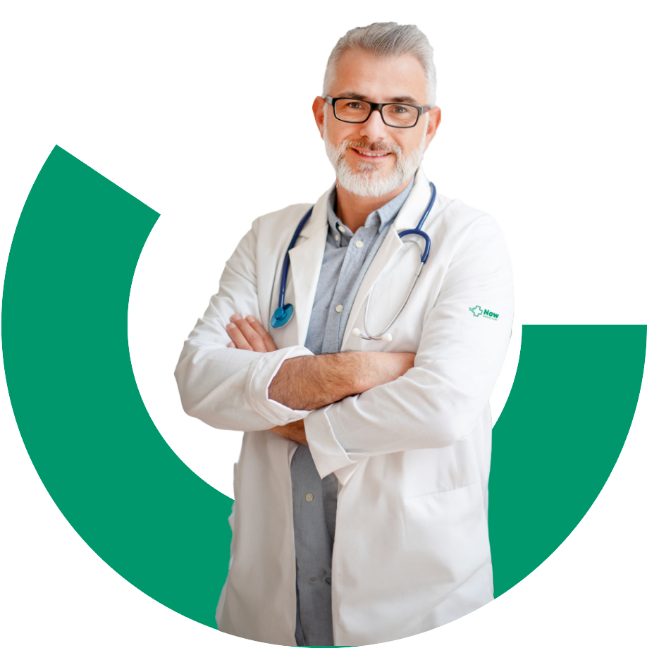Close-up of a doctor